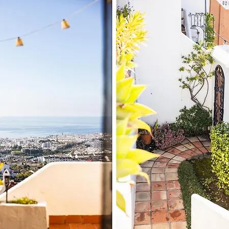 With Sea Views, Terrace & Pool, Apartament